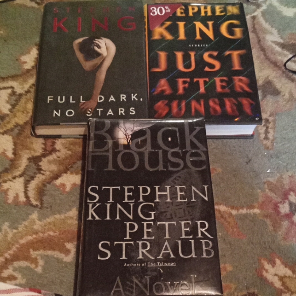 Set Of 3 Stephen King Books